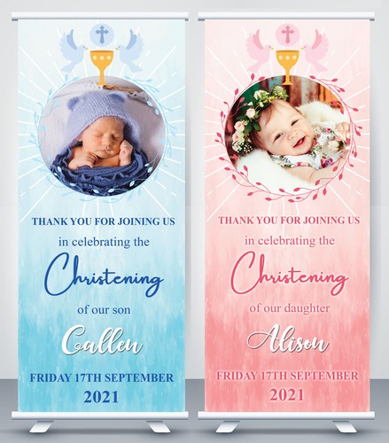 Christening roller - 80, cm