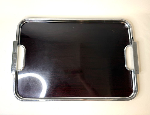Aluminium serving tray drink - aluminium,