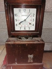 Vintage Clocking In Clock