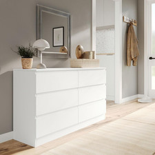 Chest of Drawers White 6