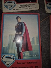 1978 Topps Superman Cards x 13