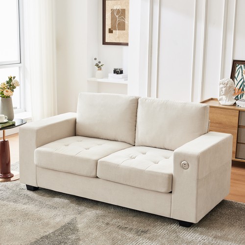 Loveseat sofa side - w/,