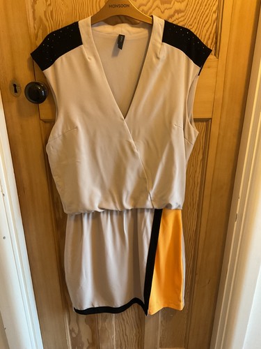 Yas dropped waist dress size - yas,
