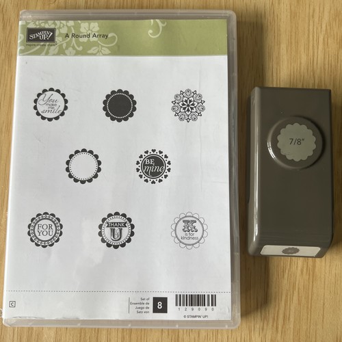 Stampin a round array - stampin', up!