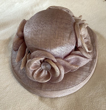 Ladies wedding hat soft pink - ladies',