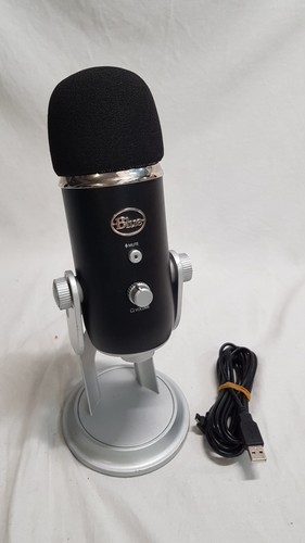 Blue yeti black - blue, microphone