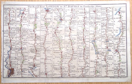 Original c1770 antique strip - c1770,