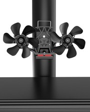 Wood Stove Fan Heat Powered
