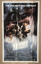A Topps Gum Card Giant Movie Film Poster 1981 Star Wars Empire Strikes Back
