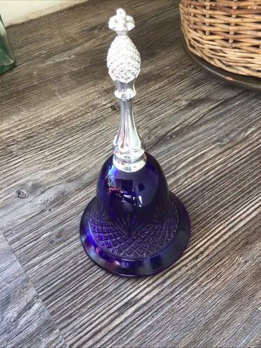 Avon bottle blue bell - blue, vintage