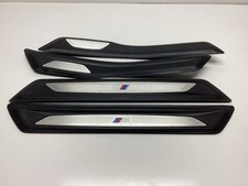 BMW 3 SERIES F31 F30 M SPORT TRIM KICK PLATE COVER SILL SET FRONT REAR 7263313