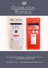 ROYAL MAIL WEDDING POST BOX Hire West Midlands
