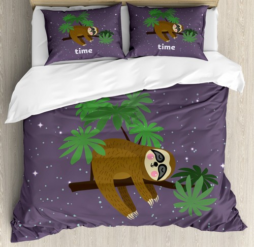 Sloth duvet cover set - duvet,