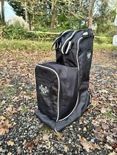 GB Heritage Padded Long Boot Hat & Whip Storage Bag Hardwearing Multiple Pockets