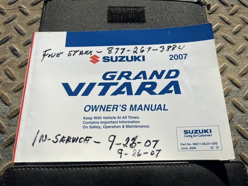 Suzuki grand vitara owners - suzuki,