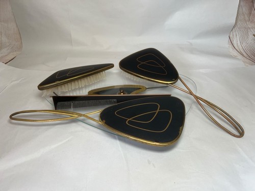 Vintage 1950s atomic vanity - vintage,