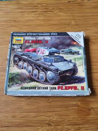 Zvezda 6102 100 kpfw - 1:100, pz.kpfw.ii