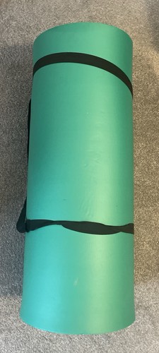 Green foam hiking sleeping mat - green,