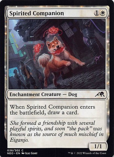 Spirited companion list - companion,