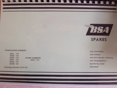 Bsa a50 royal - a50, a65