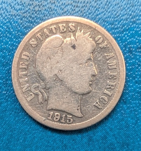 1915 usa barber - s, silver
