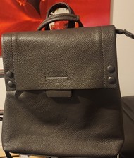 Real Leather Bag Grey