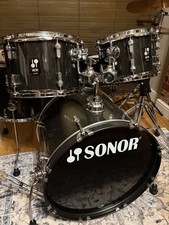 Sonor AQX Studio Set BMS Black Midnight Sparkle Full drum kit 