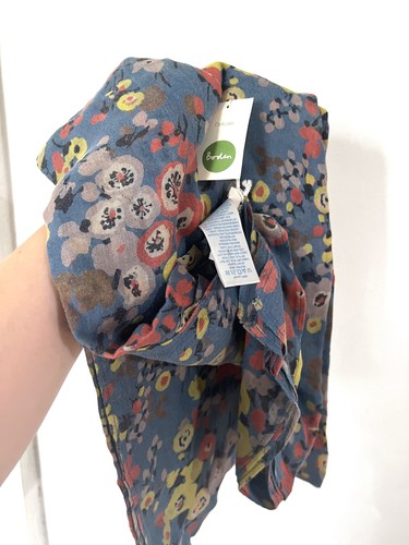 Boden blue floral - floral, lightweight