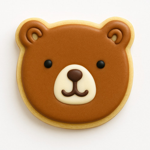 Teddy bear cookie cutter - bear,