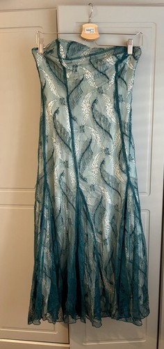 Coast ivory and teal lace - coast,