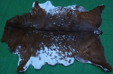 New goat hide rug hair - new,
