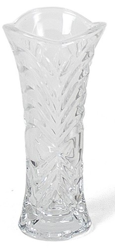 Small glass flower vase - small,