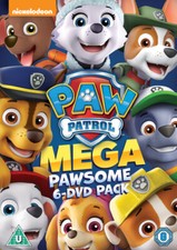 Paw Patrol: Mega Pawsome Pack DVD (2018) Keith Chapman cert U 6 discs