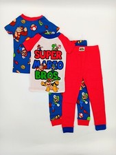 Super Mario Pajamas Boys XS