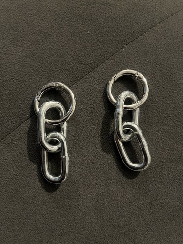 Hinged hoops chain ear - 2,
