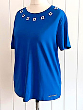 Julien Macdonald (QVC) Ladies' Short Sleeve Round Neck Top UK size M
