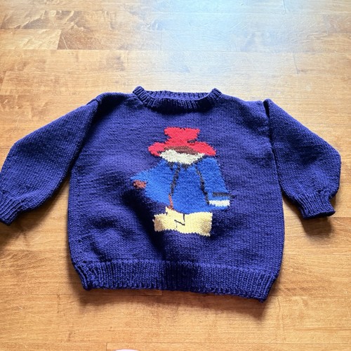 Large child hand knit - large, child’s