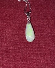 Solid Mintabie White Opal