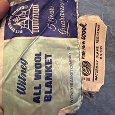Witney vintage pure new wool - witney,