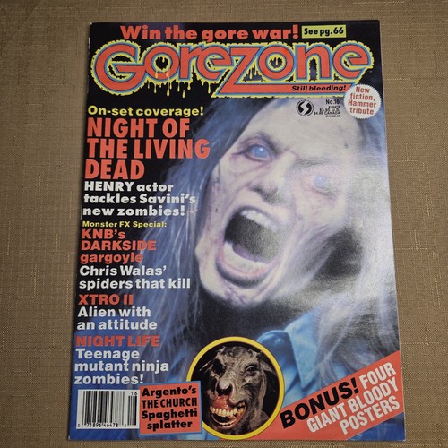 Gorezone magazine 1990 - gorezone,