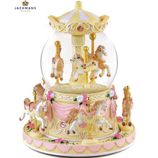 Carousel Music Box Horse Gift