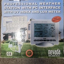 Professional Weather Station With USB PC Interface. UV & LUX Meter. PI project?