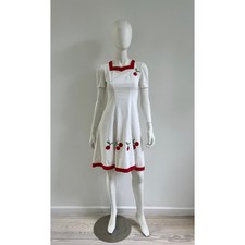 1940s Dress / 40s Cherry