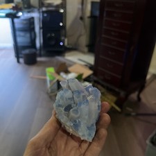 Large Dumortierite in Quartz