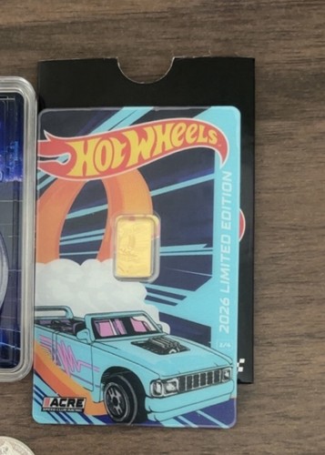 Gold pamp hotwheels - 1g,