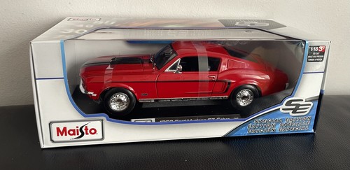 Maisto 1968 red ford - maisto,