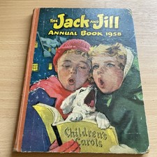 Jack And Jill Annual Book 1958 Vintage Children’s Hardback