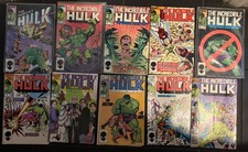 The Incredible Hulk Comic Bundle X 10 consecutive issues No's 313-322 (1985-86) 