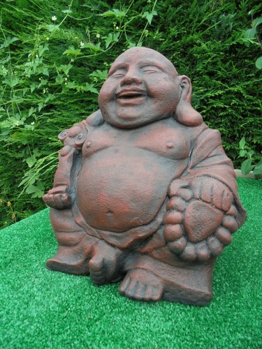 Large happy seated buddha - large,
