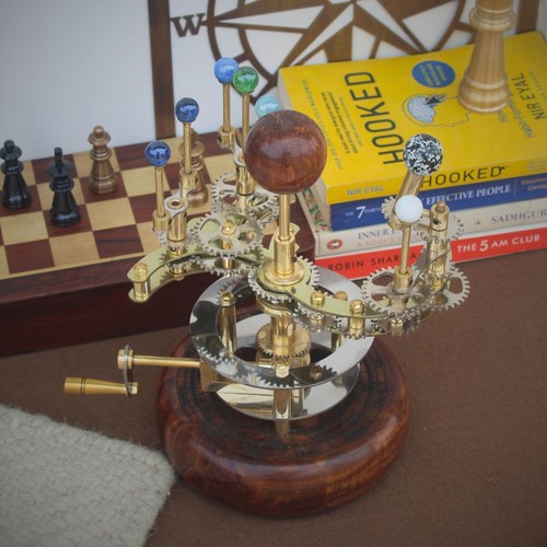 Vintage decor orrery - 11",